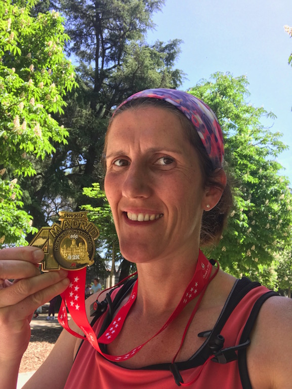 Sabine GALY Marathon Madrid 2017